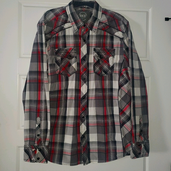 Buckle Other - Buckle Plaid Shirt